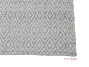 Nuevo diseño de lujo hecho a mano de polipropileno PET alfombras para acampar al aire libre respetuoso con el medio ambiente plástico reciclado resistente a las manchas antideslizante - Product Image 3