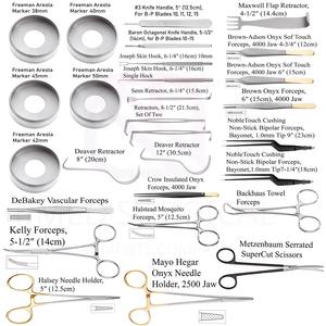 ชุดเครื่องมือผ่าตัดเสริมจมูก 28 ชิ้น สำหรับศัลยกรรมตกแต่งใบหน้า ทำจากเหล็กกล้าไร้สนิม สำหรับคุณแม่ที่ต้องการปรับโฉม - Product Image 5