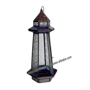 Wholesale Luxury Iron <b>Candle</b> Lanterns With Glass for Christmas Events and Wedding Decoration - Product Image 4