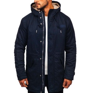 เสื้อแจ็คเก็ตกันหนาวสำหรับผู้ชายเสื้อโค้ทผ้าฝ้ายพร้อมฮู้ดแบบถอดออกได้สำหรับฤดูหนาว - Product Image 1