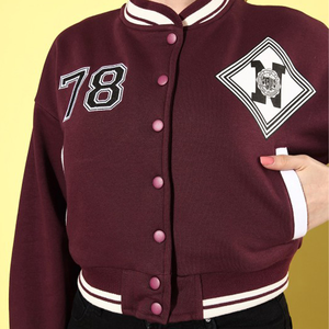 Veste universitaire Letterman de baseball personnalisée de haute qualité du fabricant OEM Veste universitaire travail d'hiver en chenille brodée en cuir à capuche XL - Product Image 5