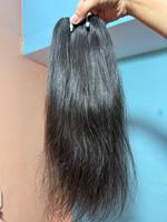 Extensions de cheveux humains vierges 100 % naturels, bruts, non traités, de temple indien, texture ondulée profonde, double trame, vente en gros