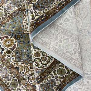 Tapis persan brodé à la main, design uni, à poils longs, fabriqué à la machine, de qualité supérieure, attrayant et tendance, en promotion au meilleur prix - Product Image 4