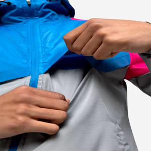 Chaqueta Cortavientos Informal de Verano para Hombre, Diseño Personalizado, Talla Grande, Transpirable, Impermeable, de Poliéster, con Cremallera para Exteriores - Product Image 4