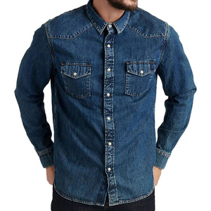 Camisa de Verano de Mezclilla Blindada de Manga Larga para Hombre, Diseño 2024, Ligera y Transpirable, para Motociclismo y Automovilismo, OEM ODM - Product Image 4