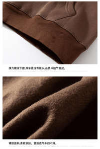 Vente en gros de sweats à capuche légers pour hommes pulls de couleur personnalisée en coton respirant à séchage rapide très vendus sweats à capuche pour hommes - Product Image 5