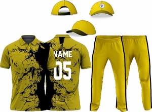 Uniforme de cricket de sublimación completa OEM, juegos de cricket de venta directa de fábrica de secado rápido de nuevo diseño - Product Image 2