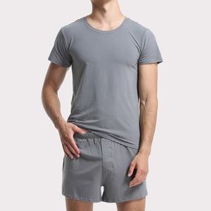 Conjunto de pantalones cortos personalizados de 2 piezas para hombre % 100 algodón, conjuntos de pantalones cortos pesados GSM para hombre con impresión de logotipo personalizada - Product Image 5