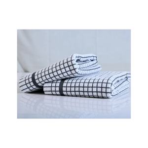Premium Bulk 100% Cotton Embroidered 50x70cm Twill Tea <b>Towels</b> Paisley Golf Eco Safe 120GSM Indian Wholesale <b>Kitchen</b> OEM Offer - Product Image 4