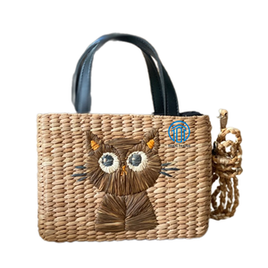 Bolso encantador único Bolso de hombro de algas marinas de tendencia caliente con decoración de animales Bolso de mujer hecho en Vietnam - Product Image 3
