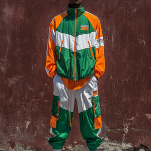 Ensemble de shorts de camping en montagne pour hommes, veste coupe-vent, pantalon de pluie, shorts de randonnée et de camping pour hommes, ensemble deux pièces pour hommes - Product Image 5