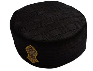 Gorro de Oración Islámico para Hombre y Sombrero Musulmán Impermeable 100% Algodón, Diseño Formal para Uso Diario Informal, OEM/ODM Disponible, Todas las Temporadas - Product Image 1