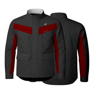 Veste de sécurité pour moto pour hommes, textile respirant et coupe-vent, imperméable, équipement OEM ODM pour moto, homologuée CE - Product Image 4
