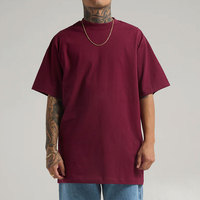 T-shirts à manches courtes en polyester/coton épais pour hommes Shaka Wear - Personnalisables, imprimés, 180g, respirants, écologiques