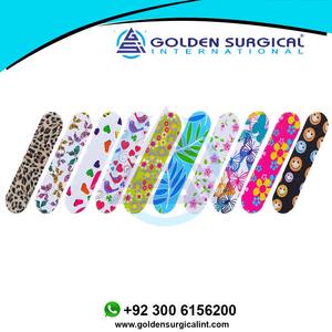 Lima de Uñas Desechable de Doble Cara, Limas de Uñas de Esmeril Coloridas con Diseño Floral, al por Mayor para Uso en Casa o en Salón - Product Image 2