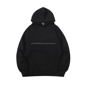 Trendy Streetwear Men <b>Hoodie</b> Oversized Pullover Sweatshirt Fashion Casual OEM Supplier Popular Men <b>Hoodie</b> <b>Plain</b> Blank Pullover - Product Image 3