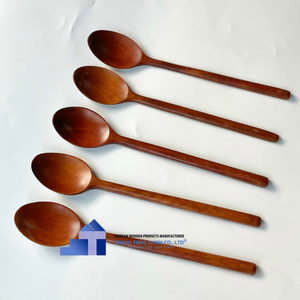 Ustensiles en bois de cuisine durables les mieux notés Cuillère en bois Outils de cuisson Cuillère du fabricant du Vietnam en gros - Product Image 5