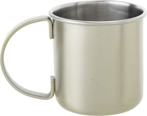 Taza de acero inoxidable de diseño admirable, taza de leche con agarre de mano de forma redonda de la mejor calidad del mejor exportador de la India - Product Image 5