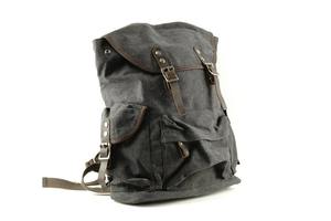 Leather Canvas Luxury <b>Backpack</b> Large Capacity Breathable Lightweight Travel School <b>Laptop</b> <b>Backpack</b> Design LCBP-0103 - Product Image 3