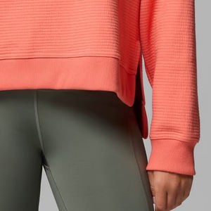 Sudadera de Mujer con Cuello Alto y Mangas Largas, Diseño Cómodo 2026, Personalización de Logotipo con Diseño de Alta Calidad para Compradores al por Mayor - Product Image 4