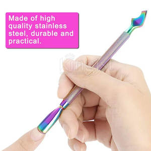 ที่ดันหนังที่สะอาดแบบโค้งพร้อมสัมผัสเบาๆสำหรับการเตรียมตัวจับที่นุ่มนวลตัวดันหนังกำพร้าในปริมาณต่ำ - Product Image 4