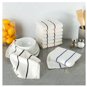 Wholesale High Quality Absorbent <b>Cheap</b> Kitchen <b>Towels</b> Printed Embroidery 100% Cotton Popular Design Extra Absorbent Dish <b>Towel</b> - Product Image 3