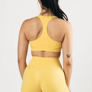 Yoga Activewear Manufacturers Breathable Custom Logo Yoga Wear Fitness High Support Seamless <b>Sports</b> <b>Bra</b> for Women - Product Image 3