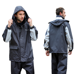 Chaqueta de lluvia de diseño sólido Chaqueta cortavientos Chaquetas de primavera rompevientos deportivas de alta calidad para hombres - Product Image 3