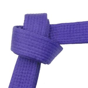Cinturones de Karate de Color sólido para artes marciales para lucha y entrenamiento, precio al por mayor, tarifa barata, servicio OEM - Product Image 5