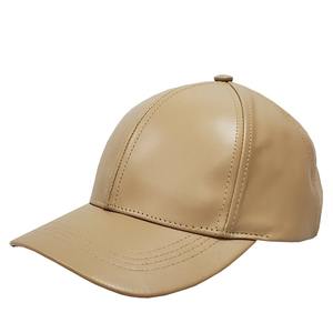 Gorra de Béisbol de Cuero Negro Hecha a Medida de Primera Calidad con Diseño Nuevo y Genuino - Product Image 2