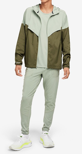 Chaqueta acolchada personalizada de 2 piezas para hombre, con capucha, transpirable, para exteriores, logotipo frontal, conjunto de poliéster/nailon - Product Image 3