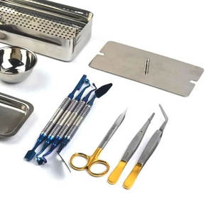 Boîte PRF dentaire Système GRF Ensemble de fibrine riche en plaquettes Kit de chirurgie des implants Ensemble d'instruments manuel en acier inoxydable autoclavable - Product Image 4