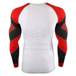 Camisetas de Compresión para Hombre, Ligeras, Corte Regular, Color Personalizado, Alta Calidad, Transpirables, de Spandex/Poliéster - Product Image 2