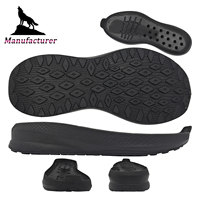 Semelles de chaussures de sport décontractées Wolf Brand unisexes, légères, confortables, antidérapantes, élégantes, noires, couleur personnalisable, vente en gros