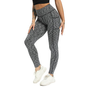 Pantalones Deportivos de Alta Calidad Hechos a Medida para Gimnasio, Entrenamiento, Leggings Deportivos Elásticos para Mujer - Product Image 2