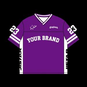 Camisetas de fútbol personalizables de alta calidad, camisetas de fútbol americano bordadas totalmente personalizadas - Product Image 1