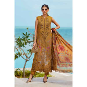 Maria.B Eid Luxury Chiffon Lawn '25 TC-1280 para la temporada de primavera/verano-EL-25-06 - Product Image 1
