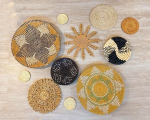 Artesanía de Vietnam Seagrass decoración para colgar en la pared productos para el hogar - Product Image 4