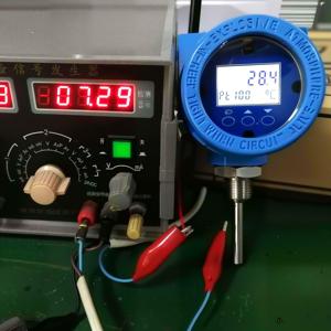 高精度数字双金属温度计 DZSX PT100 传感器 OEM 可定制 IP65 防水等级 不锈钢串口 - Product Image 1