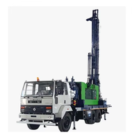 Tout nouveau foret monté sur camion SUNROCK 300 DTHR CNC conçu pour les applications de puits d'eau potable