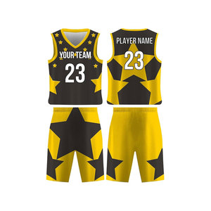 Chemise de basket-ball d'équipe pour hommes, uniforme de basket-ball en polyester à sublimation, maillot de basket-ball professionnel rétro respirant - Product Image 2