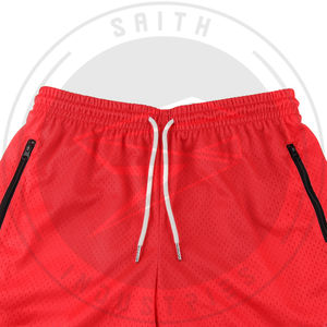 Custom <b>Men's</b> Mid-Length Soccer <b>Shorts</b> 100% Polyester Basic <b>Elastic</b> <b>Waist</b> Anti-Wrinkle Solid Pattern Mesh Casual Football Wear - Product Image 3