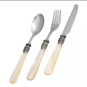 Ensemble de couverts en or de mariage Offre Spéciale en acier miroir pour couteau en acier inoxydable fourchette cuillère ensemble de couverts de Restaurant d'hôtel - Product Image 3