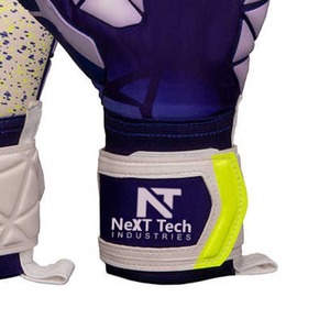 ถุงมือผู้รักษาประตูคุณภาพสูงสไตล์ใหม่สำหรับวัตถุประสงค์ในการแข่งขันและการฝึกอบรมดีไซน์และโลโก้ตามอุตสาหกรรมเทคโนโลยีถัดไป - Product Image 2