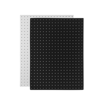 Panneau mural perforé en MDF de Nouvelle-Zélande à motif personnalisable, fonction de rangement, épaisseur 3-5 mm, emballage personnalisé, OEM/ODM disponible, modèle