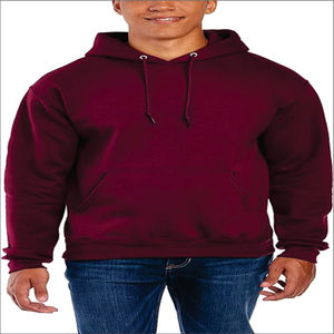 Sweat à capuche zippé personnalisé pour homme, coupe classique, tricoté, écologique, 60% coton 40% polyester, broderie haute qualité, design 3D français, automne - Product Image 3