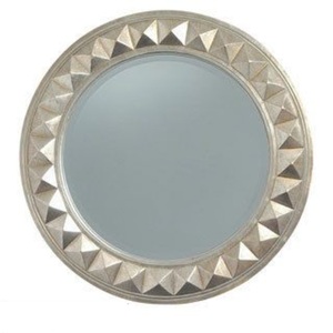 Simple Creative Iron Metal <b>Wall</b> <b>Mirror</b> Light Gold Finished Round Shape Home Living Area Decorative <b>Hanging</b> <b>Mirror</b> - Product Image 4