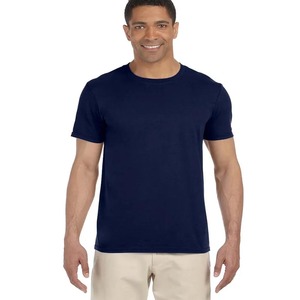 Meilleur niveau hommes été Slim T-Shirt à manches courtes haute qualité pur coton col rond séchage rapide couleur unie bouffée Technique nouveau - Product Image 5