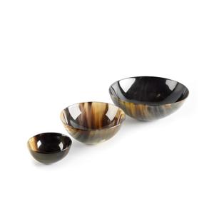 Cuerno de búfalo natural Vajilla Materiales naturales Cuerno Snack Bowl Logotipo personalizado Calidad Premium Cuerno Bowl - Product Image 5