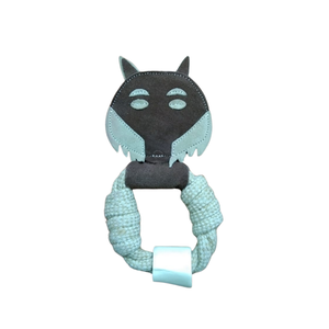 Nuevo juguete para perros, juguetes para mascotas de algodón con estampado blanco en forma de ajo clásico orgánico con cuerda y cuero, juguete masticable para masticar - Product Image 5